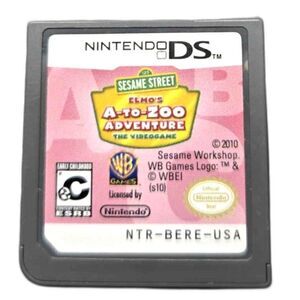 Elmo’s A to Zoo Adventure Nintendo DS 3DS (Cartridge Only) Tested